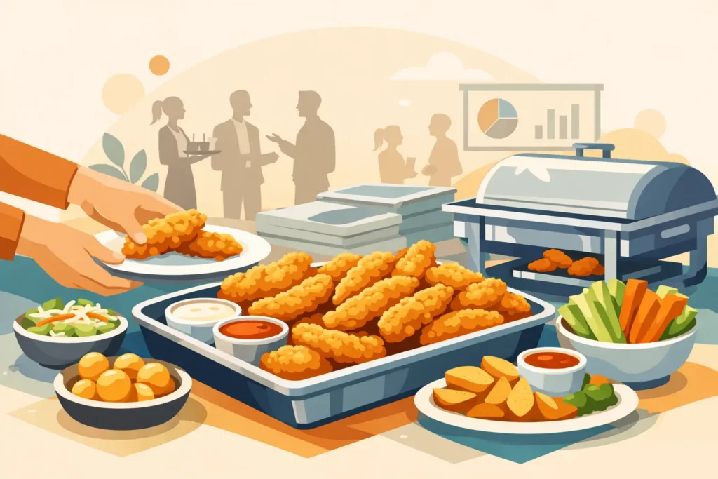 Fried Chicken Fingers Catering That Works